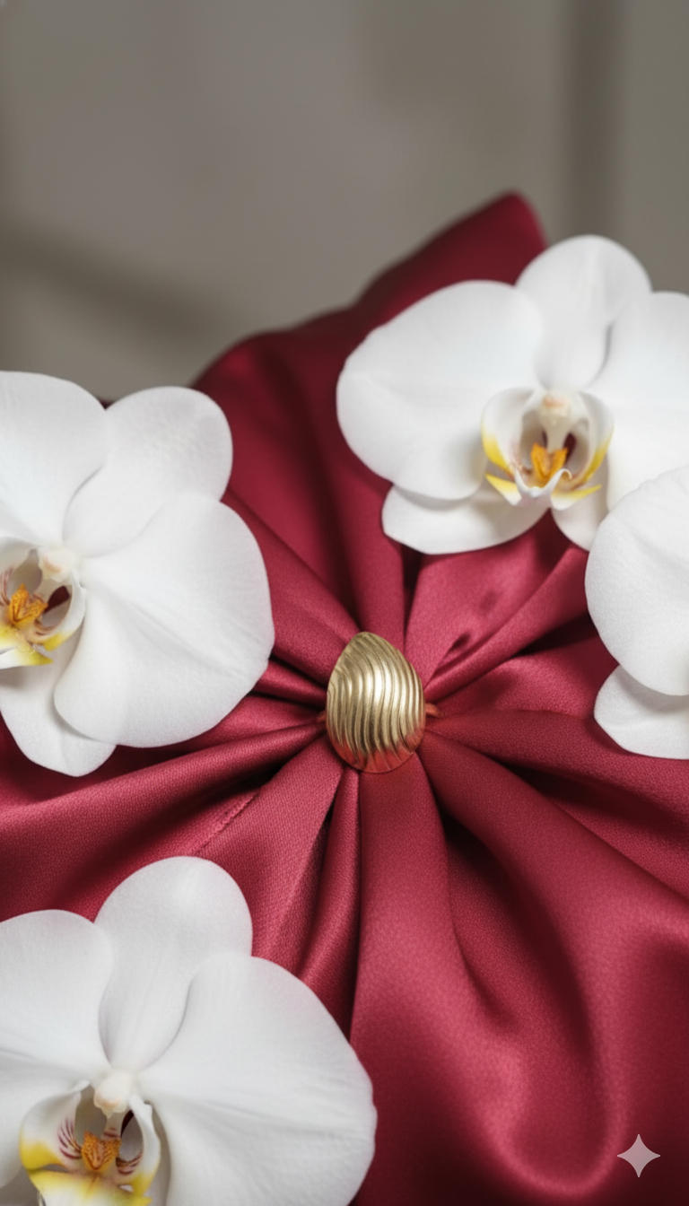 Golden Almond Shape Ring