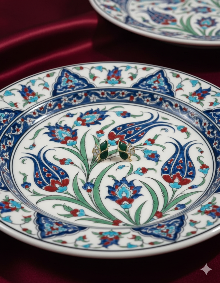 Blush Petal Studs Earring