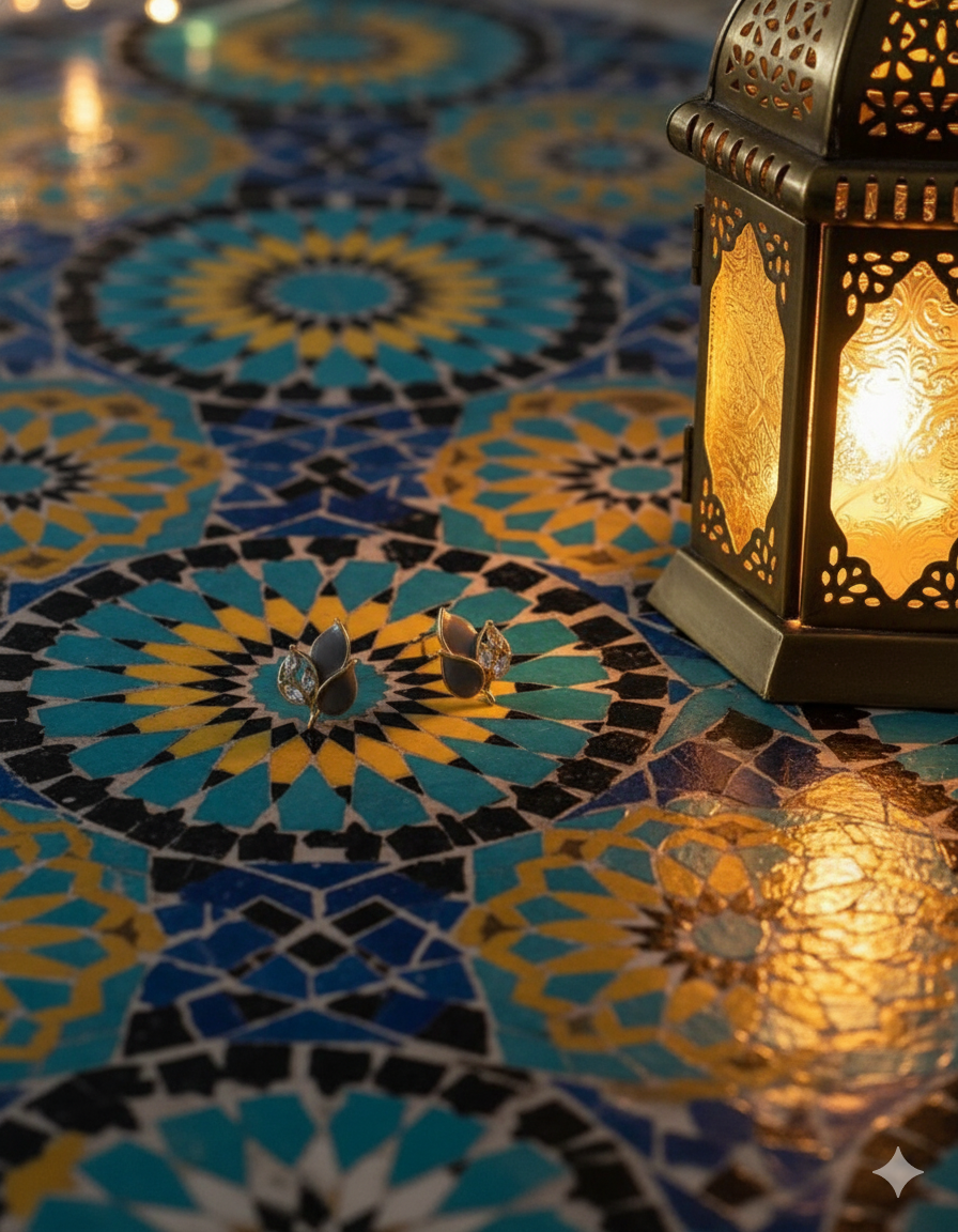 Blush Petal Studs Earring