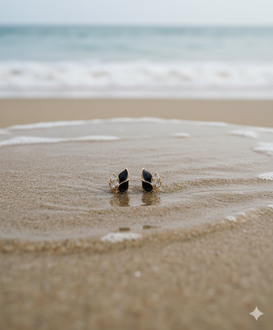 Blush Petal Studs Earring