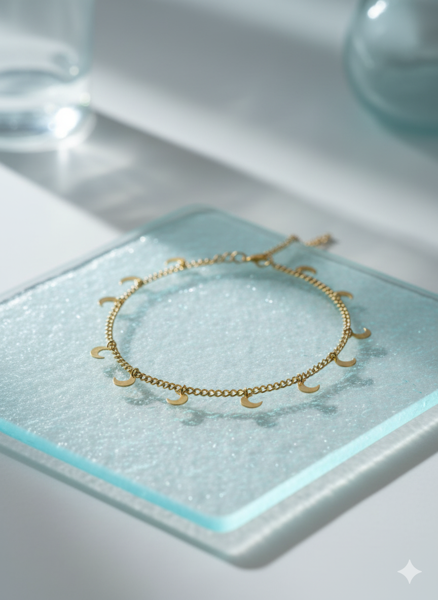 Golden Moon Bracelet