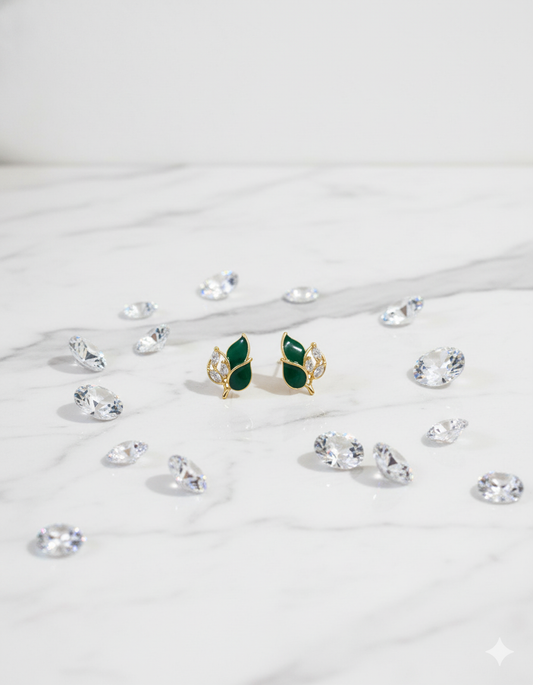 Blush Petal Studs Earring