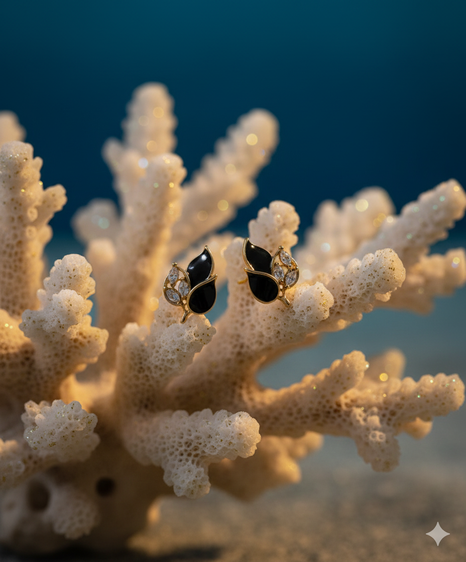 Blush Petal Studs Earring