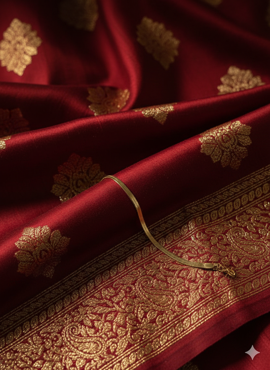 Golden Plain Bracelet