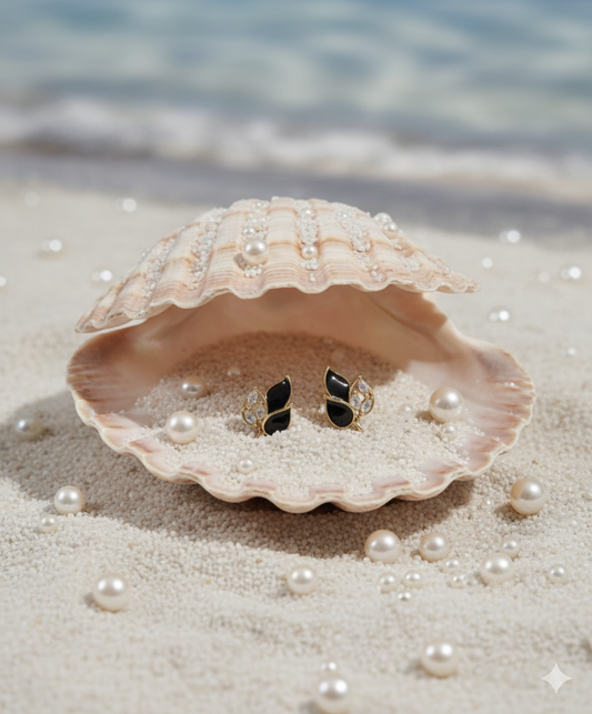 Blush Petal Studs Earring