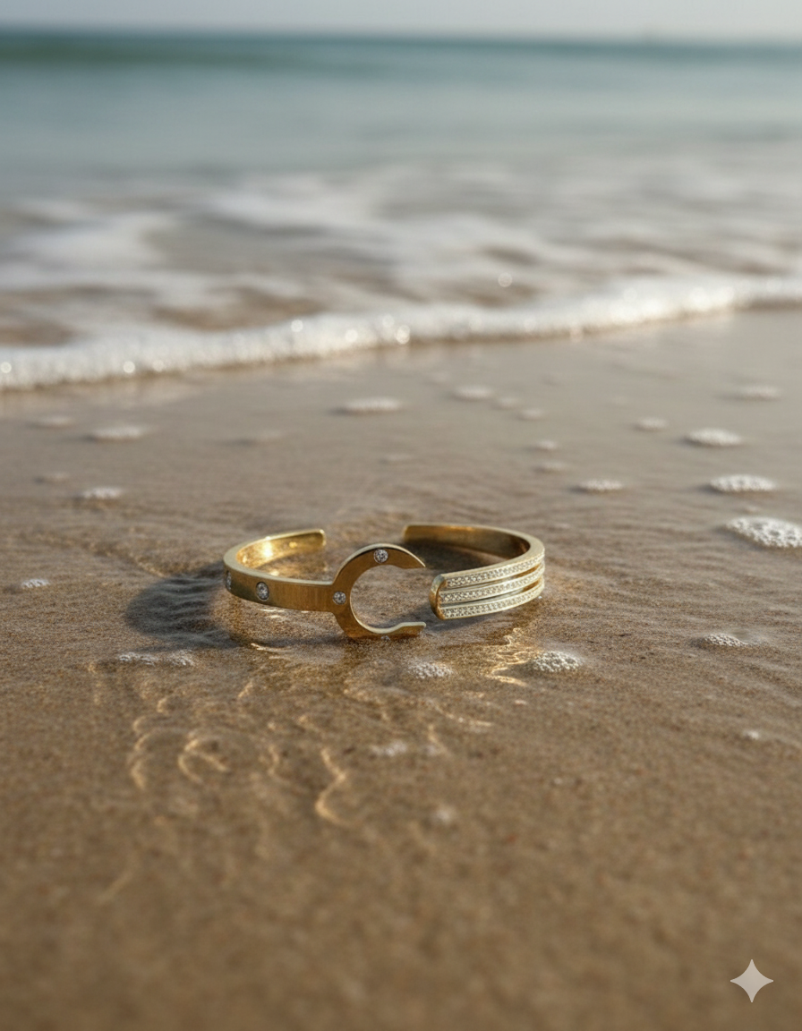 Prera Stylish Anti Tarnish Gold Bracelet For Women | Casual, Formal & Party Wear Fashion Jewellery