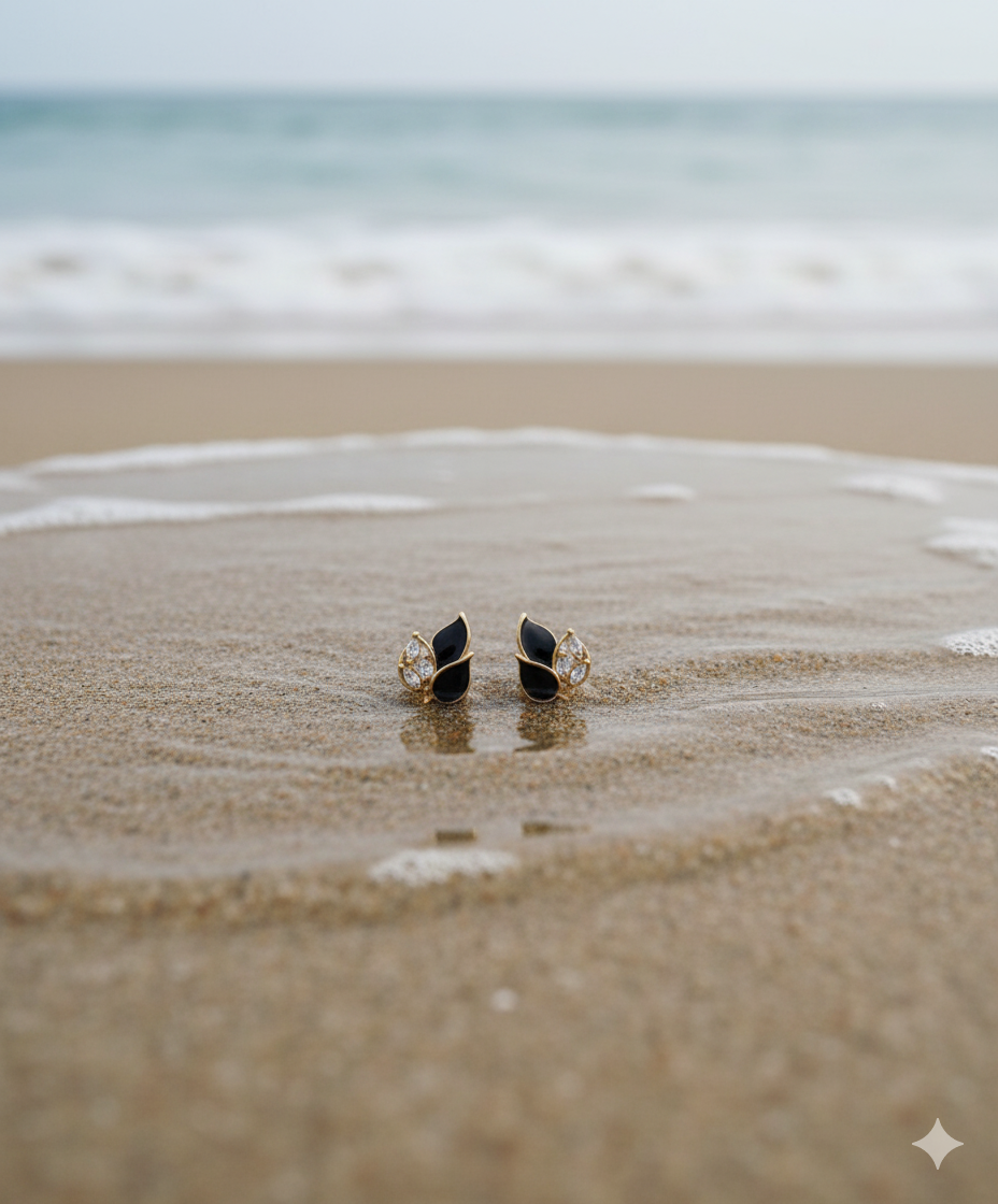 Blush Petal Studs Earring