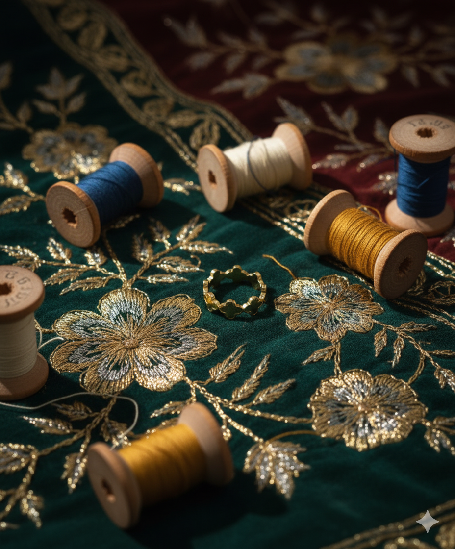 Golden Stainless Steel Ring