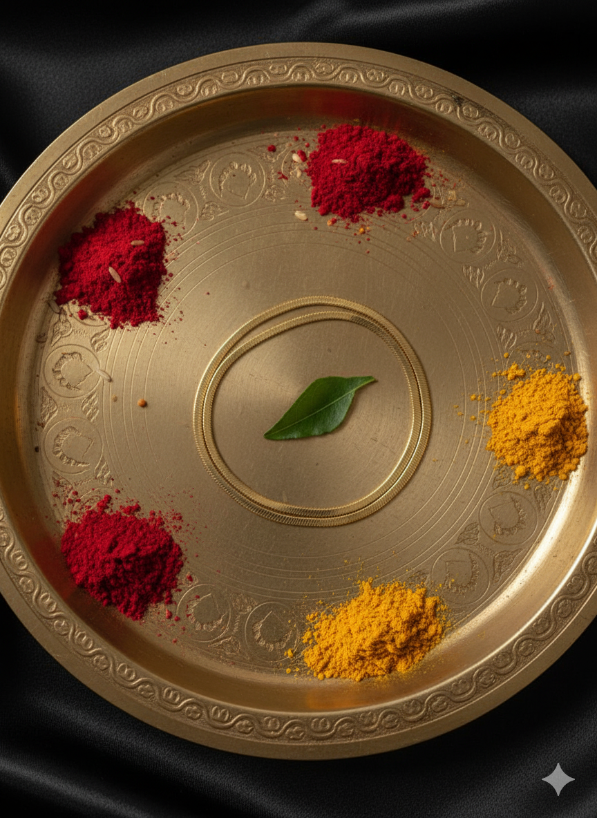 Golden Plain Bracelet