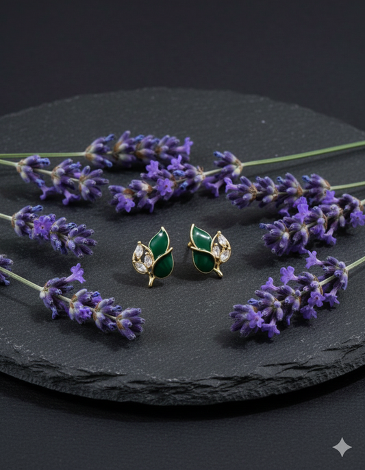 Blush Petal Studs Earring