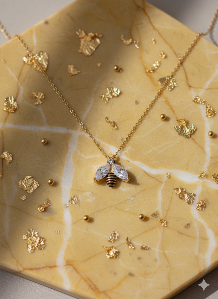 Golden Honey Bee Chain