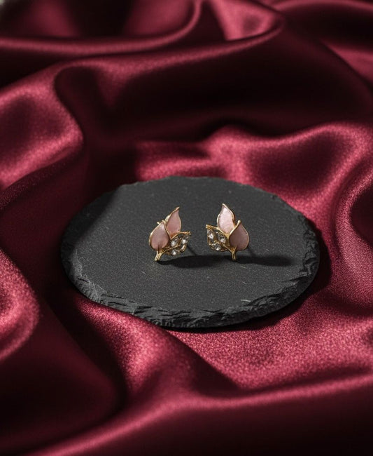 Blush Petal Studs Earring