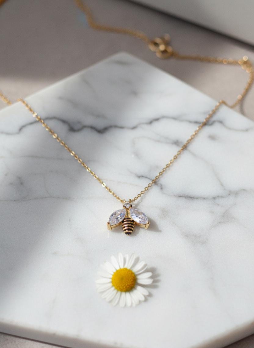Golden Honey Bee Chain